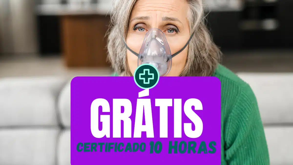 Oxigenoterapia na Enfermagem com carga horária e certificado de 5 horas
